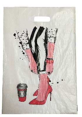 BOLSAS RIÑON FANTASIA - MUJER TRABAJANDO ROJO X 50 Unid.